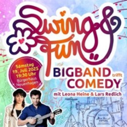Swing & Fun - BigBand trifft Comedy - Neuenhagen bei Berlin - 19.07.2025 19:30