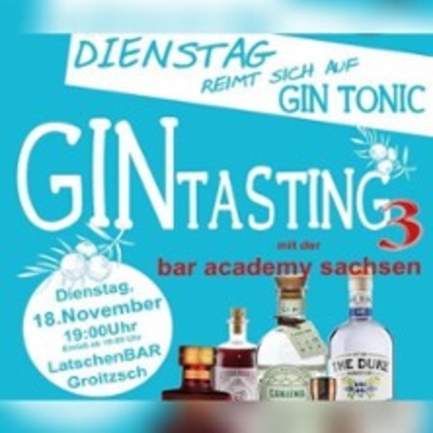 Gin Tasting 3 - GROITZSCH - 18.11.2025 19:00