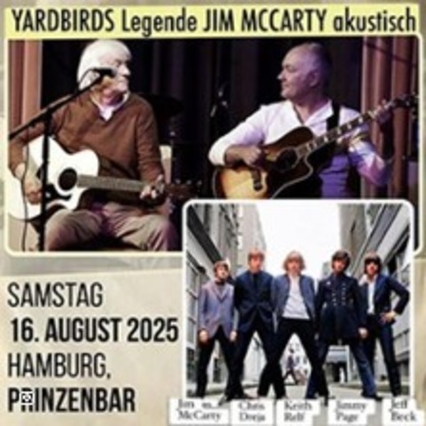 Jim McCarty (Yardbirds Legende) - Acoustic - Hamburg - 16.08.2025 20:00