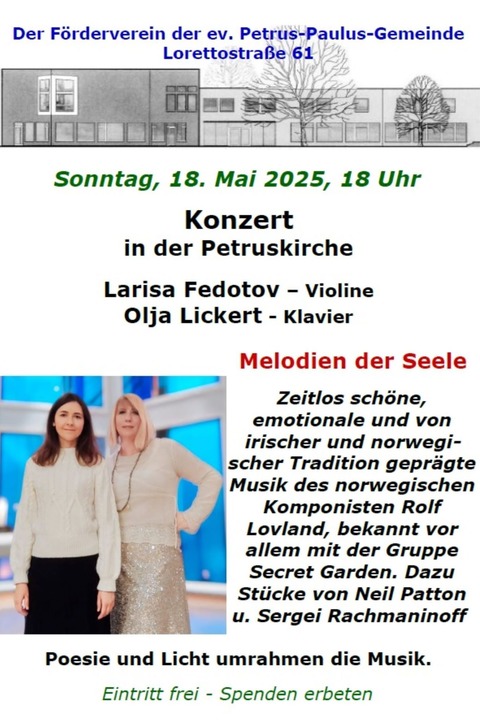 Melodien der Seele - Freiburg - 18.05.2025 18:00
