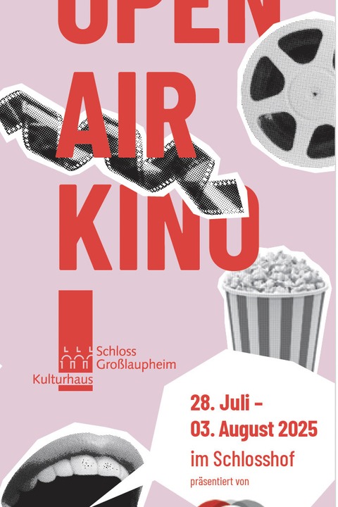 Open Air Kino `25 Kombi-Ticket 5 Filme - Laupheim - 31.07.2025 21:30