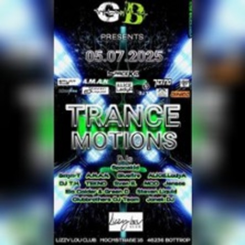 Trance Motions im Lizzy Lou Club - BOTTROP - 05.07.2025 22:00