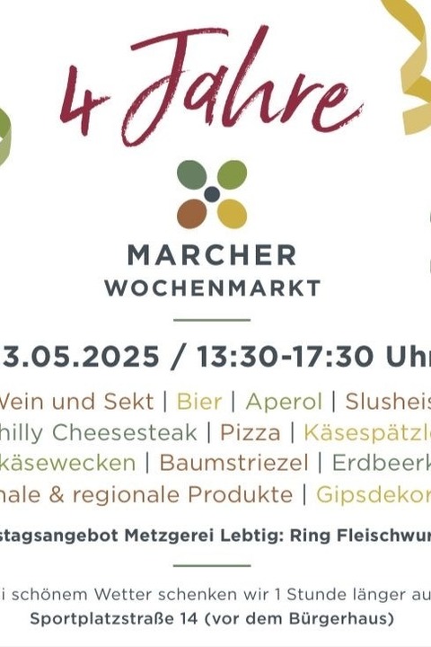 Marktplatzfest - March - 23.05.2025 13:30