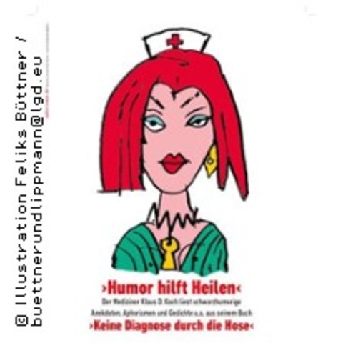 Keine Diagnose durch die Hose - Autorenlesung Dr. Klaus Koch - GRAAL-MRITZ - 08.06.2025 15:00