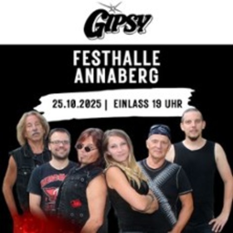 Gipsy - Live in Concert - ANNABERG-BUCHHOLZ - 25.10.2025 20:00