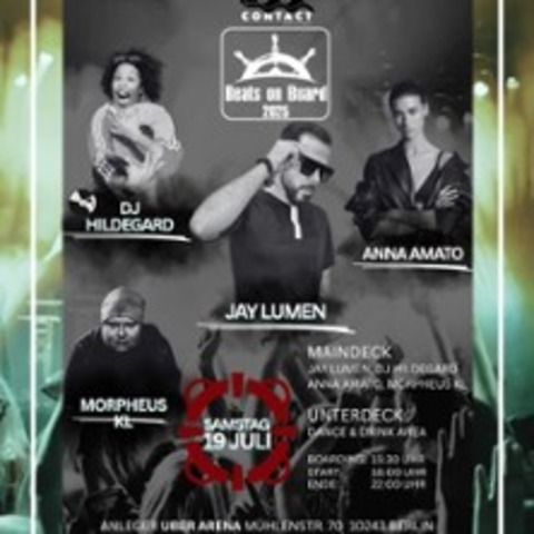 Beats on Board - Jay Lumen, Morpheus KL - BERLIN - 19.07.2025 16:00
