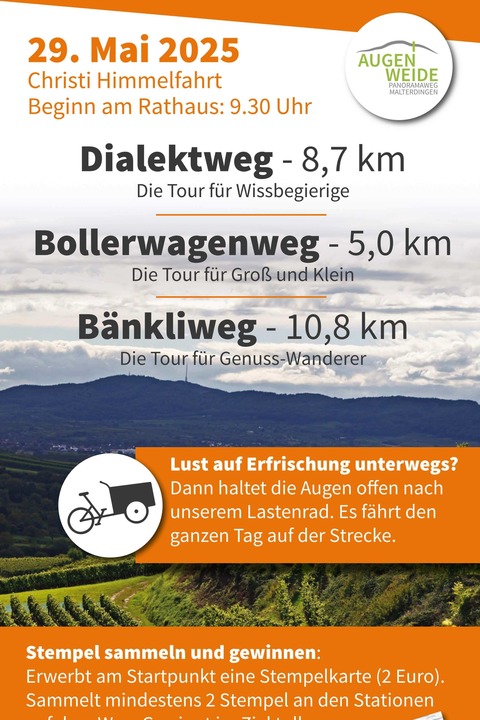 Malterdingen wandert & Hock - Malterdingen - 29.05.2025 09:30