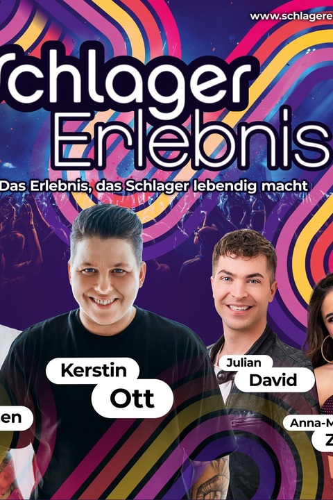 &#8222;SchlagerErlebnis&#8220; KERSTIN OTT, Norman Langen, Anna Maria Zivkov, Julian David - Bad Salzuflen - 09.10.2026 19:30