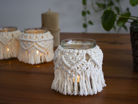 Kreativworkshop: Makramee Windlichter - Aachen - 28.06.2025 11:00