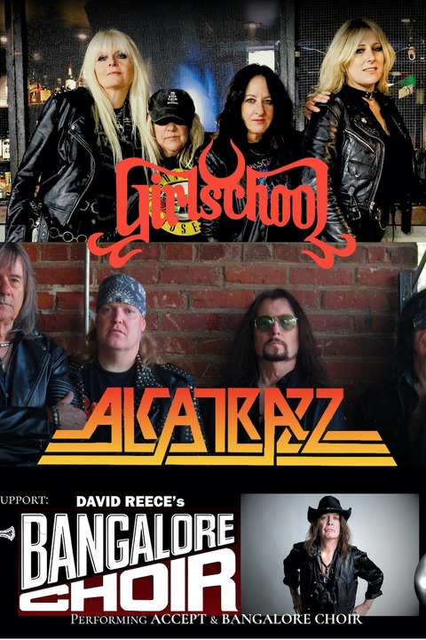 Girlschool + Alcatrazz + Special Guest: David Reece's Bangalore Choir - Mrlenbach - 06.12.2025 20:00