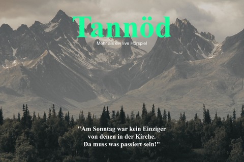 TANND // Mehr als ein live Hrspiel - Berlin - 26.09.2025 19:30