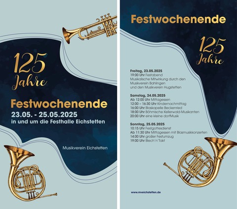 125 Jahre Musikverein Eichstetten - Eichstetten - 23.05.2025 19:00