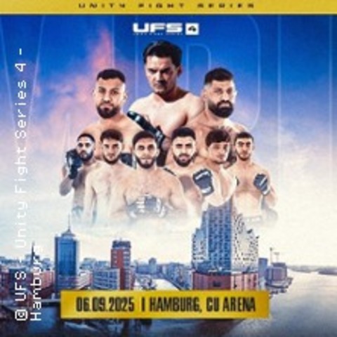 UFS - Unity Fight Series 4 | Wer hat das Zeug zum nchsten MMA Star? - Hamburg - 06.09.2025 18:30