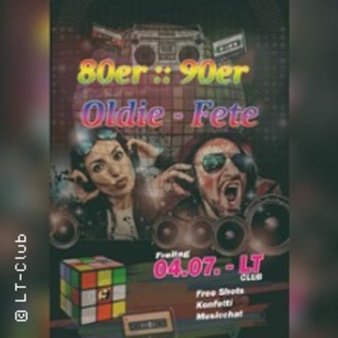Oldie-Party - Die 80er & 90er - ROSTOCK - 04.07.2025 21:00