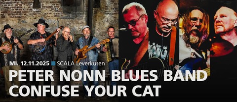 Confuse Your Cat | Peter Nonn Blues Band - Local Spirits - Leverkusen - 12.11.2025 19:30