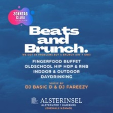Beats and Brunch @ Alsterinsel Hamburg - HAMBURG - 08.06.2025 15:00