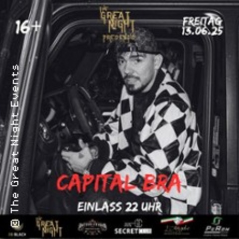 Capital Bra Live Club Show - TRIER - 13.06.2025 22:00