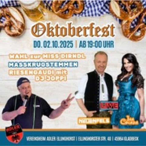 Oktoberfest 2025 - GLADBECK - 02.10.2025 19:00
