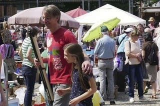 Auf dem Kulturforum in Offenburg startet die Flohmarkt-Saison