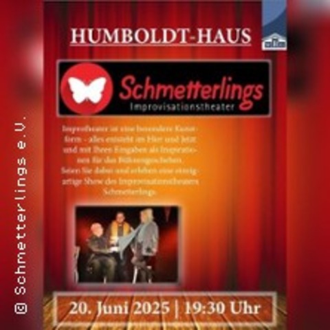 Improvisationstheater im Humboldt-Haus - Der Freitagsauftritt - BERLIN - 20.06.2025 19:30