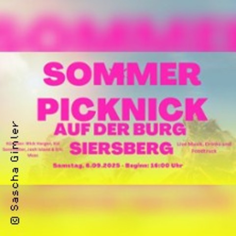 Sommer Picknick / Let the Sunshine in - REHLINGEN / SIERSBURG - 06.09.2025 16:30
