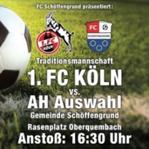 Traditionsmannschaft 1.FC Kln, FC Schffengrund - SCHFFENGRUND - 16.08.2025 16:30