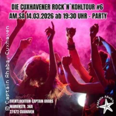 Rock & Kohltour - Partyticket | Live-Musik - CUXHAVEN - 14.03.2026 19:30