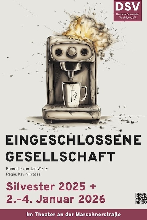 Eingeschlossene Gesellschaft - Silvestervorstellung incl. Sekt und Berliner! - Hamburg - 31.12.2025 18:30