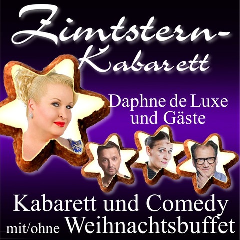 Zimtstern-Kabarett 2025 - mit Daphne de Luxe - Ole Lehmann - La Signora - Jens Heinrich Claassen - Hannover - 14.12.2025 18:00