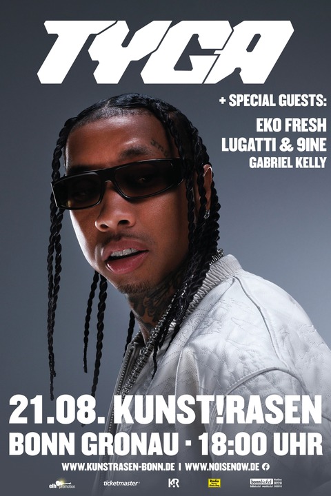 TYGA - + special guest - Bonn - 21.08.2025 19:00