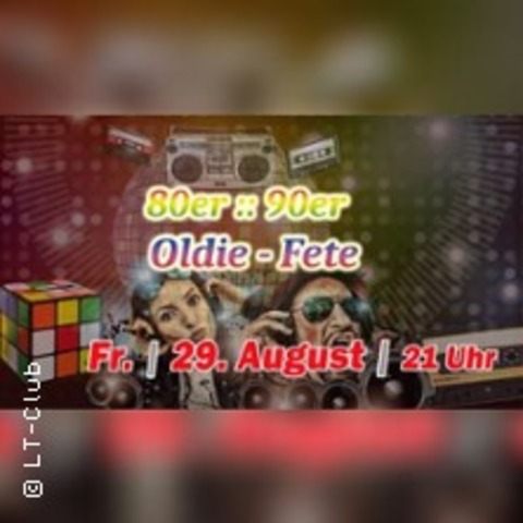 Oldie Party - Die 80er & 90er Hits - ROSTOCK - 29.08.2025 21:00