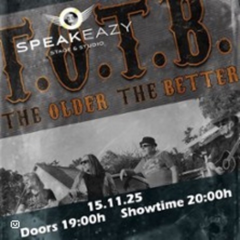 The Older The Better - BERLIN - 15.11.2025 20:00