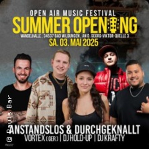Summer Opening 2025 - BAD WILDUNGEN - 28.05.2025 19:00