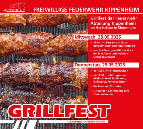Grillfest der Feuerwehrabteilung Kippenheim - Kippenheim - 28.05.2025 17:30