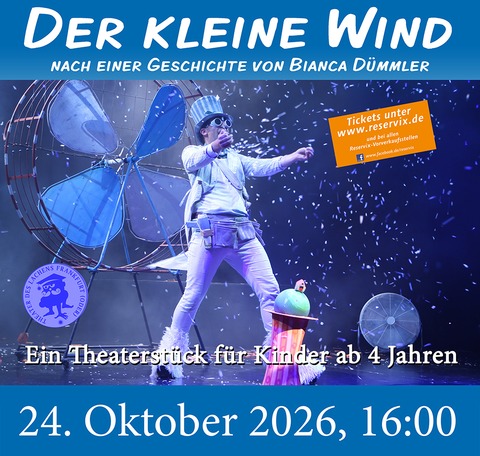 Der kleine Wind - Bad Freienwalde - 24.10.2026 16:00
