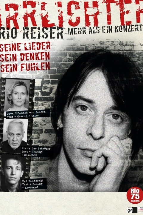IRRLICHTER - Rio Reiser: seine Lieder, sein Denken, sein Fhlen - Mehr als ein Konzert - Stralsund - 29.10.2025 20:00