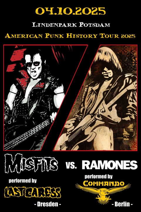 AMERICAN PUNK HISTORY TOUR 2025 - w/ Last Caress & Commando - Potsdam - 04.10.2025 20:00