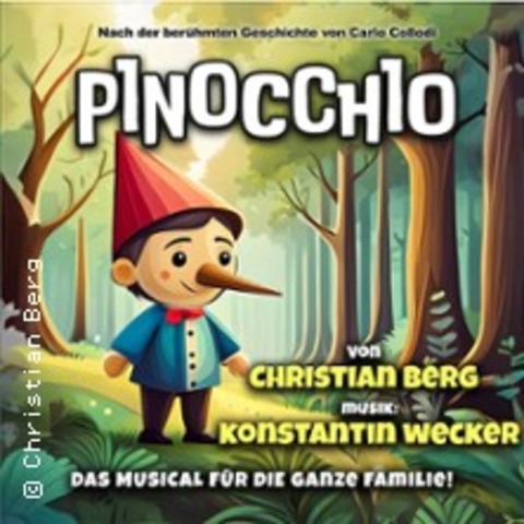 Pinocchio - Das Kindermusical: Nach der berhmten Geschichte von Carlo Collodi - Gelsenkirchen - 03.10.2026 14:30