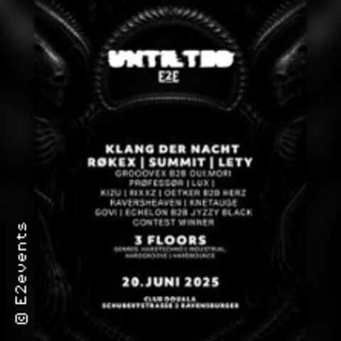 E2 x Untilted goes Douala - Ravensburg - 20.06.2025 22:00
