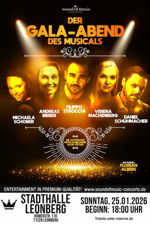 Der Gala-Abend des Musicals - Leonberg - 25.01.2026 18:00