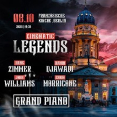 Grand Piano. Cinematic Legends. - performed by Alisa Sapega - BERLIN - 08.10.2025 19:30
