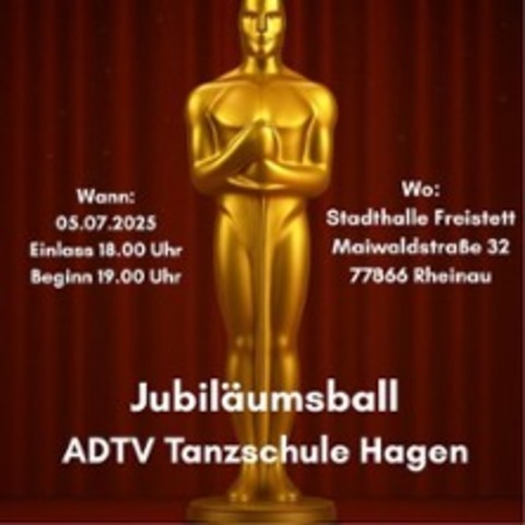 Jubilumsball Tanzschule Hagen | Stadthalle Freistett - Rheinau - 05.07.2025 19:00
