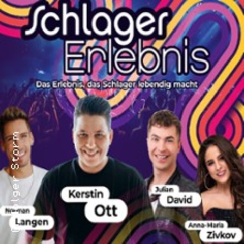 SchlagerErlebnis mit Kerstin Ott u.v.a - Kerstin Ott, Norman Langen, Julian David - Celle - 30.10.2026 19:30