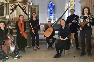 Das Crescendo Barock Ensemble spielt auf historischen instrumenten Kantaten von Telemann