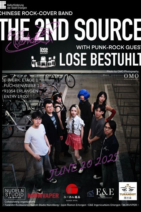 Reset Rock Concert from the second source and lose bestuhlt - Erlangen - 20.06.2025 19:40