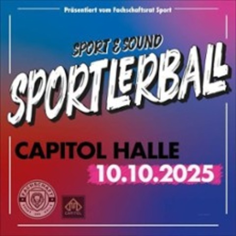 Sportlerball 2025 - Sport & Sounds - HALLE - 10.10.2025 19:00