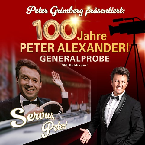 Generalprobe zur TV-Aufzeichnung &#8222;100 Jahre Peter Alexander&#8220; - Prsentiert von Peter Grimberg und prominenten Gsten! - Herne - 25.09.2025 15:00