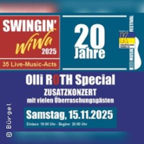 Olli Roth Special - Zusatzkonzert - Nuloch - 15.11.2025 20:00