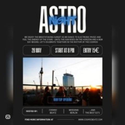 Rooftop Opening - BERLIN - 28.05.2025 20:00
