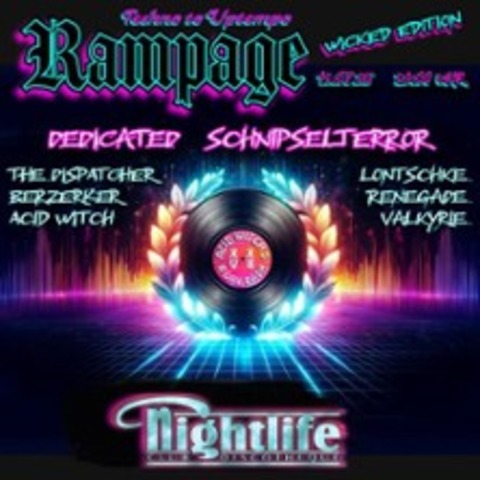 Rampage - Acid Witch's B-Day Bash - AACHEN - 12.07.2025 23:00
